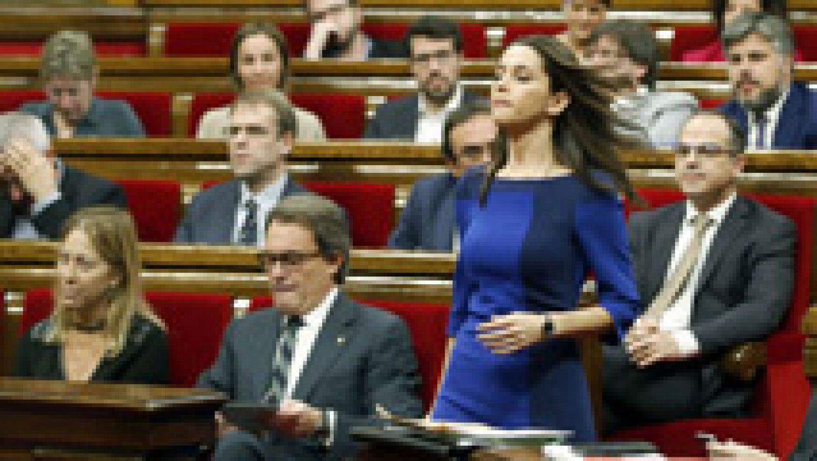 Informativo 24h: Arrimadas e Iceta dicen 'no' a Mas en la sesión de investidura | RTVE Play