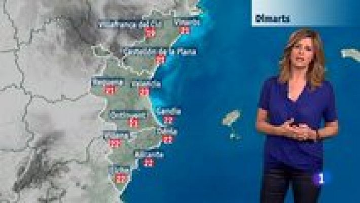 L'informatiu - Comunitat Valenciana - El tiempo en la Comunidad Valenciana - 10/11/15