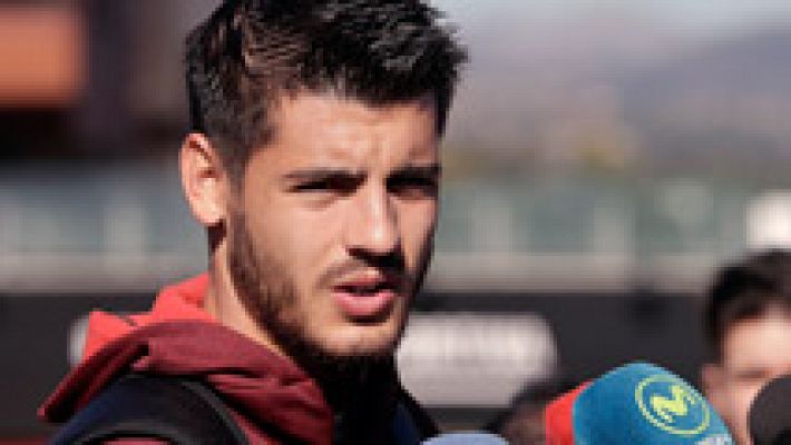 Telediario 1 - La selección se concentra en Las Rozas