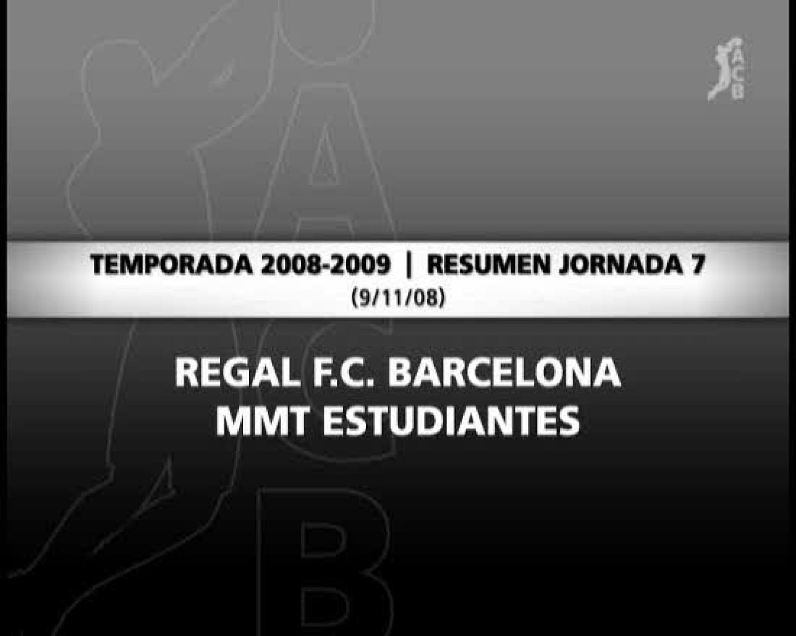 Regal Barça 71-72 MMT Estudiantes - Baloncesto en RTVE | Ver