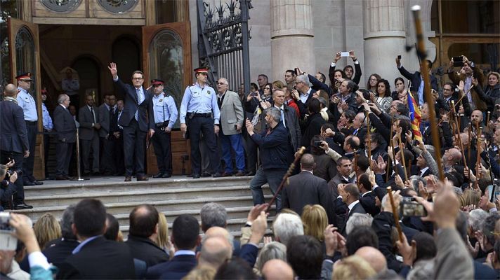 Telediario 1 - ¿Qué entiende el Código Penal por rebelión y sedición?