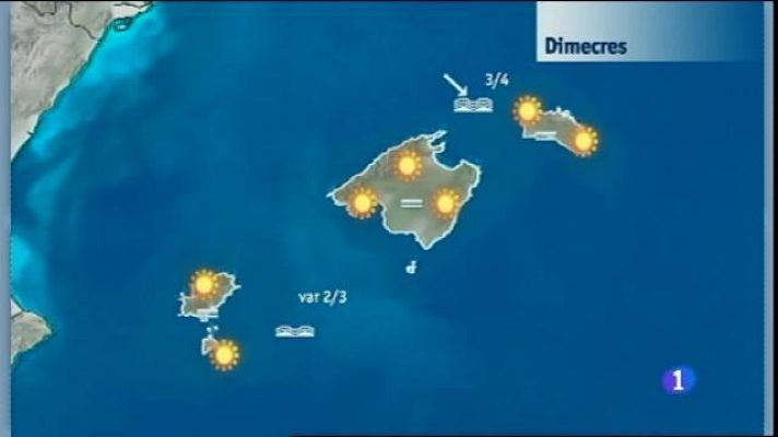 Informatiu Balear - El temps a les Illes Balears - 11/11/15