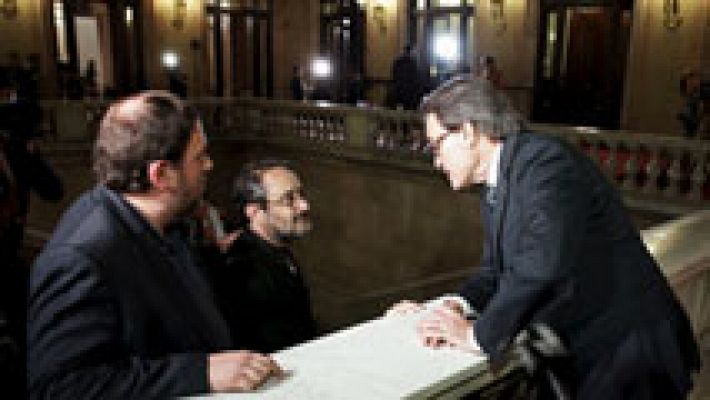 Informativo 24h - Mas se ofrece a presidir un Govern cediendo peso a Junqueras, Romeva y Munté