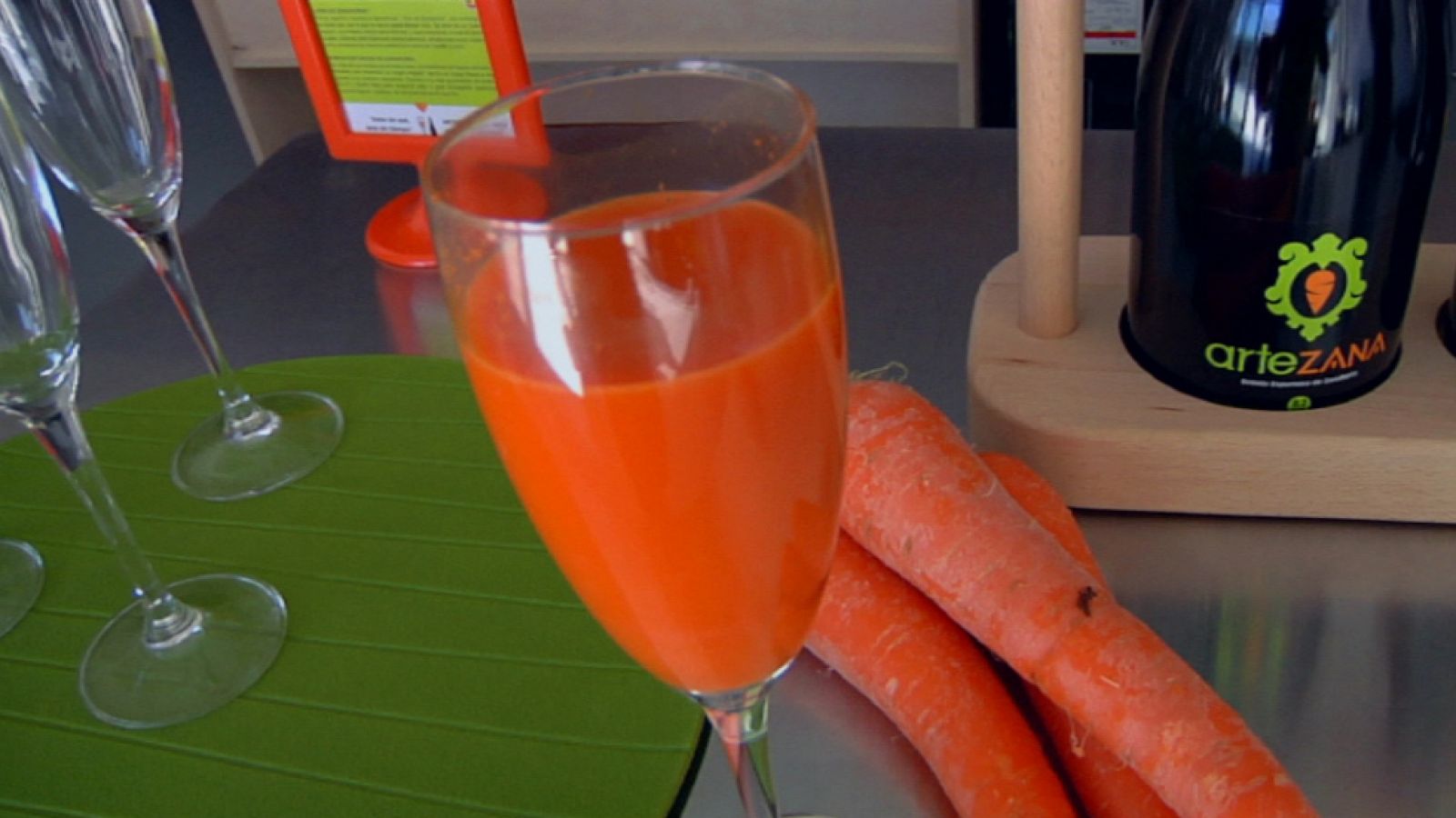 Vino ¿de zanahoria?