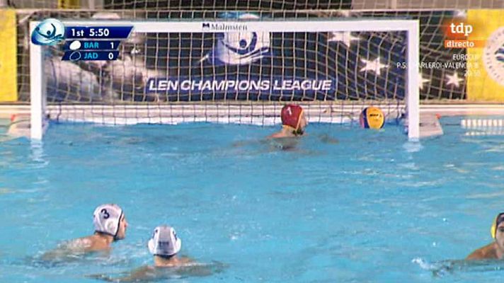 Waterpolo - Liga Europea: CN At. Barceloneta - Jadran Herceg Novi