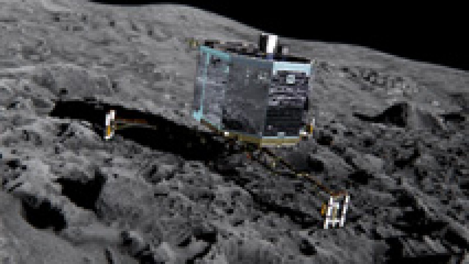 Telediario 1: El módulo Philae cumple un año sobre la superficie del cometa 67P | RTVE Play
