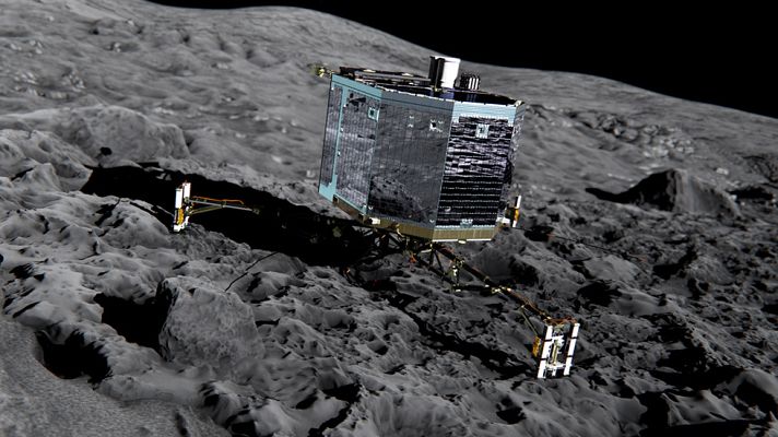 Telediario 1 - El módulo Philae cumple un año sobre la superficie del cometa 67P