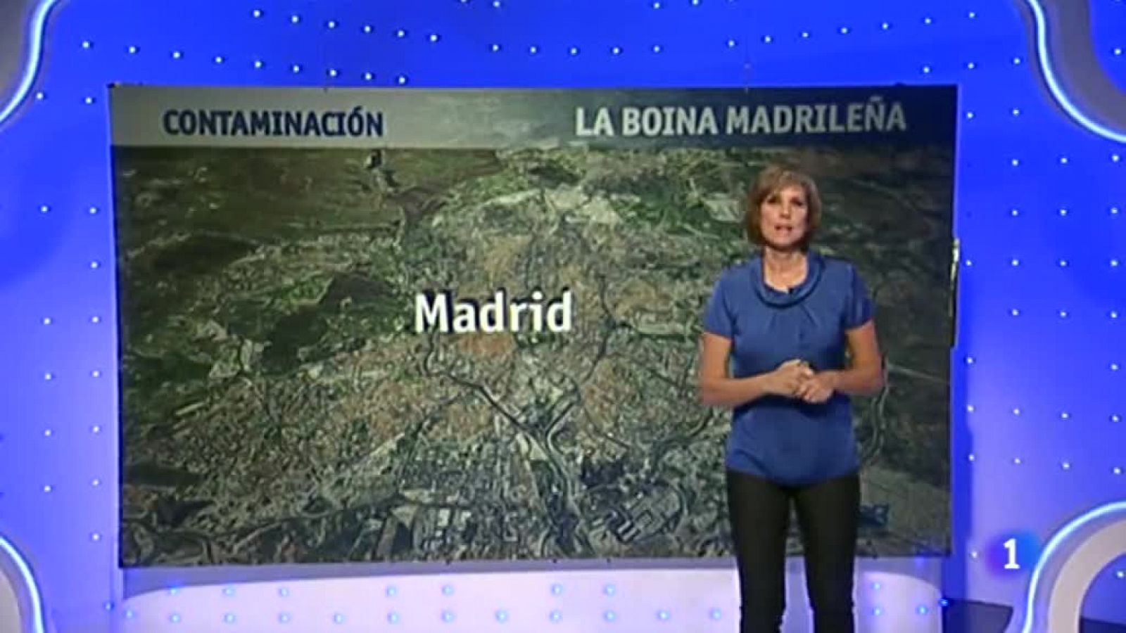 El Tiempo de TVE - Cómo se forma la 'boina' de contaminación de Madrid