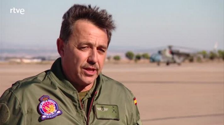 Julián Roldán. Jefe Base Aérea de Zaragoza