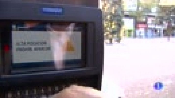 Telediario 1 - Madrid aplica por primera vez restricciones de aparcamiento