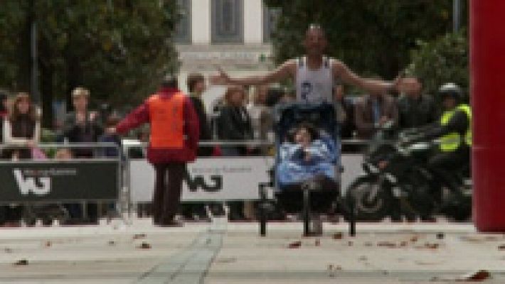 Correr para salvar la vida de su hija