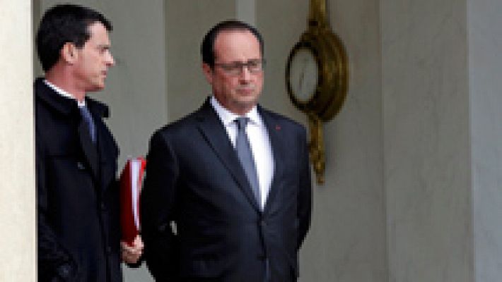 Hollande culpa al Estado Islámico del "acto de guerra" en París y afirma que Francia será "implacable"