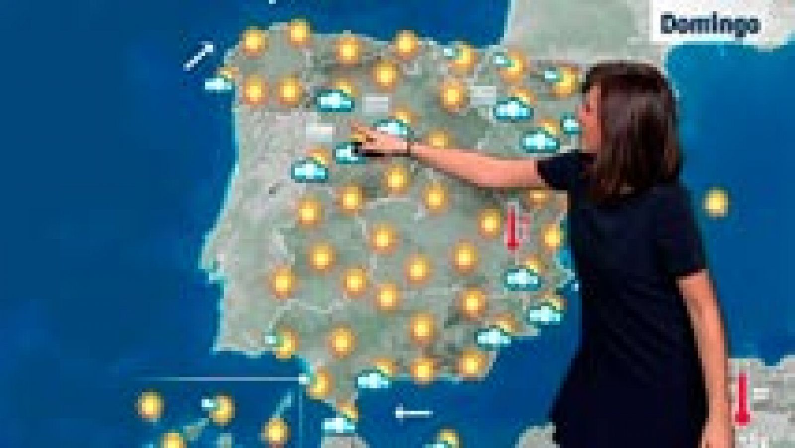 El Tiempo: Jornada de anticiclón y temperaturas altas