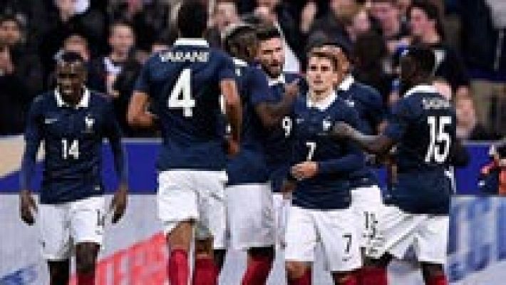 Telediario 1 - El Inglaterra - Francia, un partido contra el terror