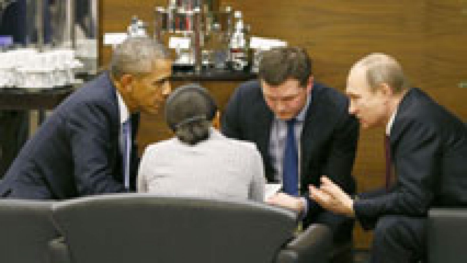 Telediario 1: Obama y Putin hablan en privado en la cumbre del G20 | RTVE Play