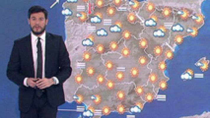 El tiempo - Nubes de evolución y temperaturas en ligero descenso