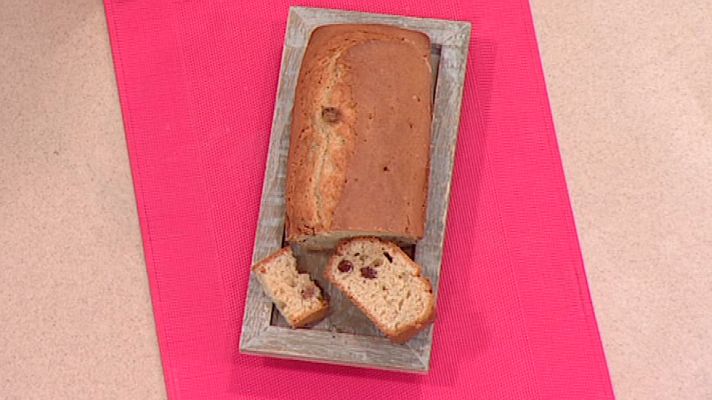 Cocina con Sergio - Plum-cake al ron y pasas