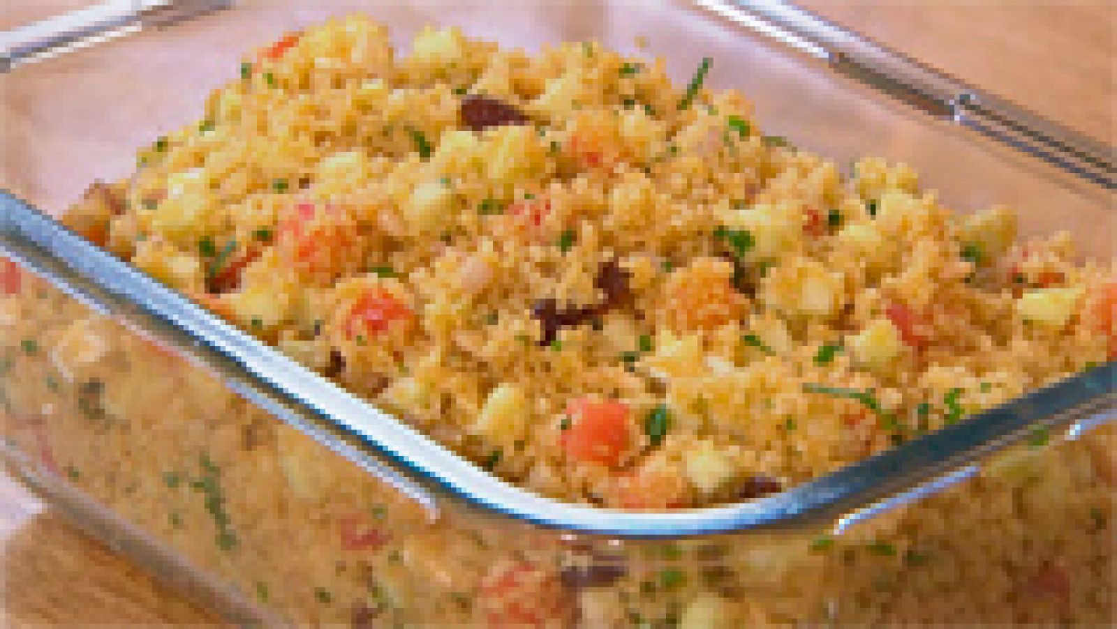 Ensalada de sémola de trigo