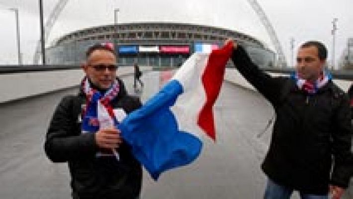 El Inglaterra-Francia de Wembley se juega en TVE
