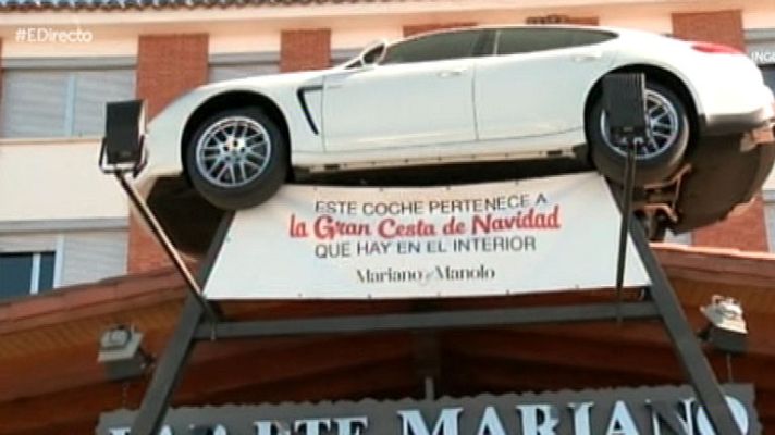 España Directo - Una cesta de Navidad ¡valorada en 400.000 euros!