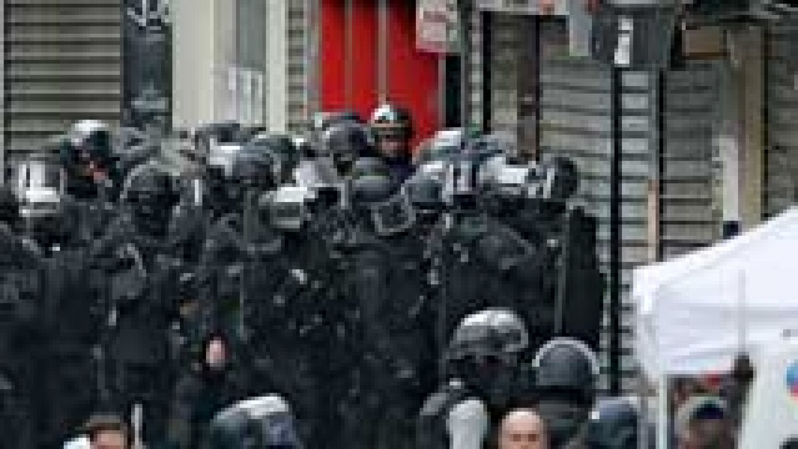 Gran despliegue policial en las calles tras el asalto en el municipio de Saint-Denis