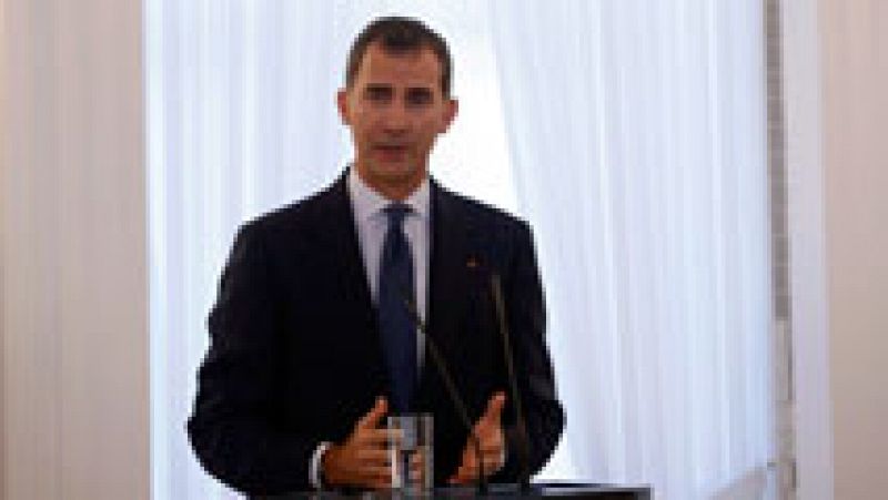 Felipe VI elogia la reacción "ejemplar" del pueblo francés ante los atentados de París