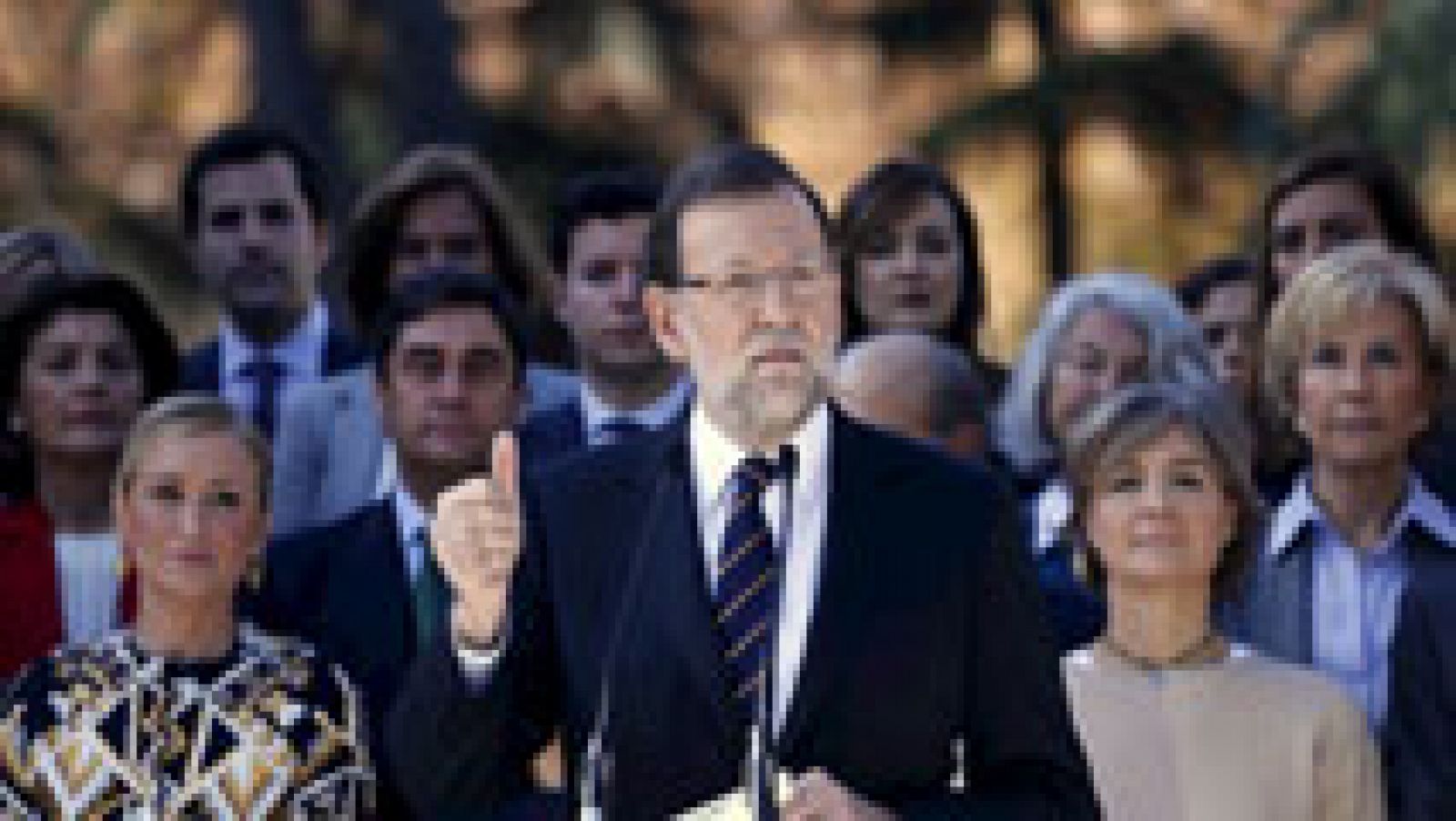 Telediario 1: Rajoy presenta a sus candidatos por Madrid para el 20D | RTVE Play