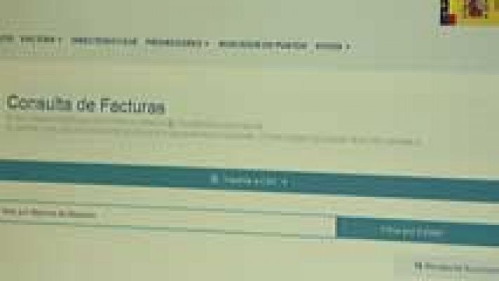 Telediario 1 - Más de 7.750 administraciones públicas utilizan el sistema de facturación electrónica de Hacienda