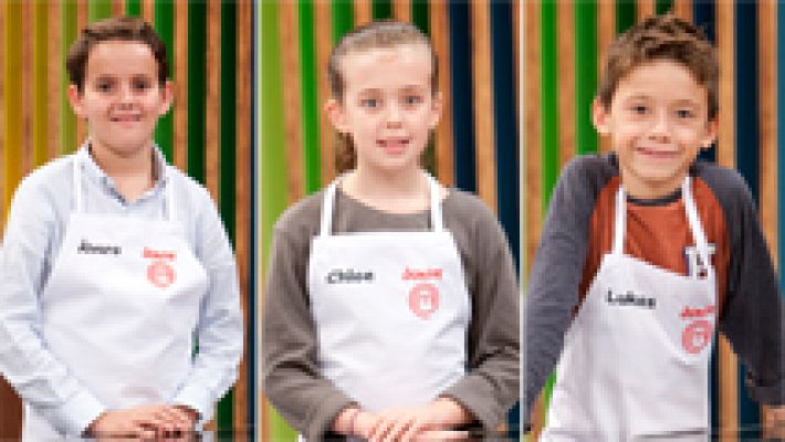MasterChef Junior - Chloe, Lukas y Álvaro se somenten al AranaTest