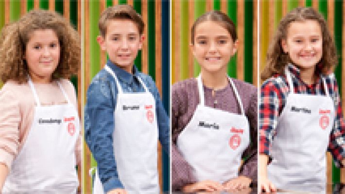 MasterChef Junior - Bruno, Cova, María y Martina, en el AranaTest