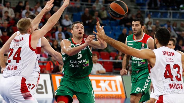 Baloncesto en RTVE - Laboral Kutxa 94 - 82 Emporio Armani Milán