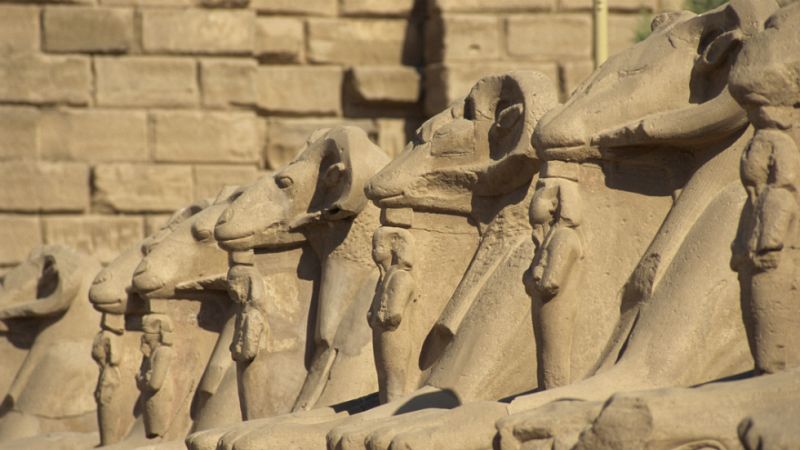 'Espacio en blanco', en el Templo de Karnak - Ver ahora