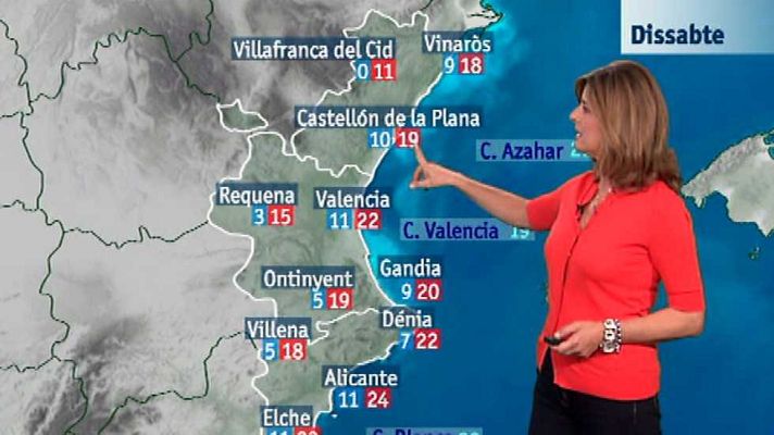 L'informatiu - Comunitat Valenciana - El tiempo en la Comunidad Valenciana - 20/11/15