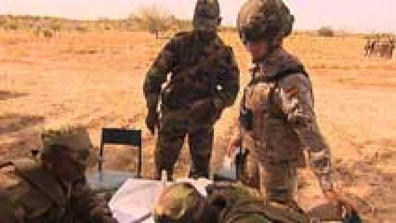 En Mali 110 militares españoles que se encargan de adiestrar a los soldados del nuevo Ejercito maliense