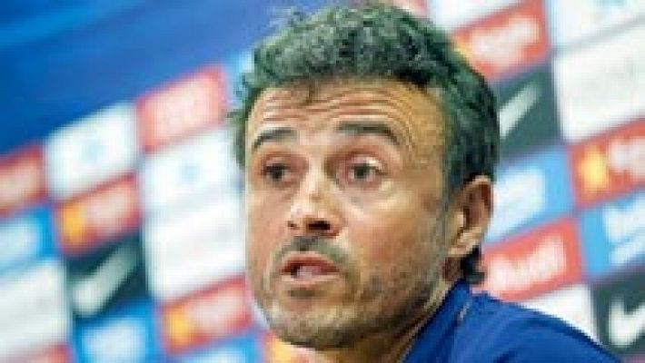 Luis Enrique: "Es estimulante ganar en casa del eterno rival"