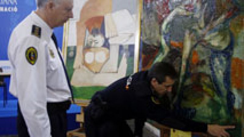 Detienen a seis personas que intentaban vender cinco obras falsas de Picasso