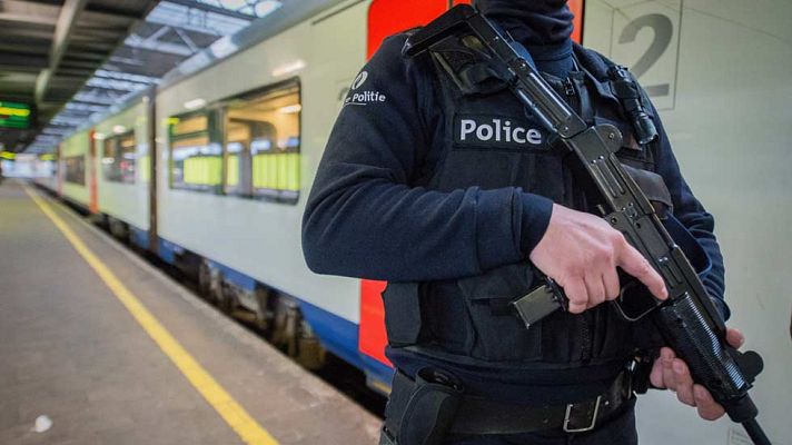 Telediario 1 - Bruselas sigue en alerta máxima por riesgo de atentado