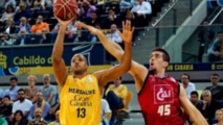 Baloncesto en RTVE - Herbalife Gran Canaria 91-79 CAI Zaragoza