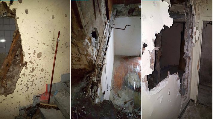 Telediario 1 - Primeras imágenes del interior del piso parisino de Saint-Denis tras el asalto de las unidades antiterroristas