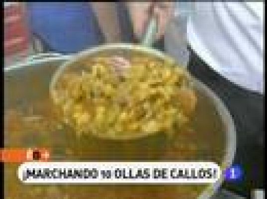 Marchando 10 ollas de callos