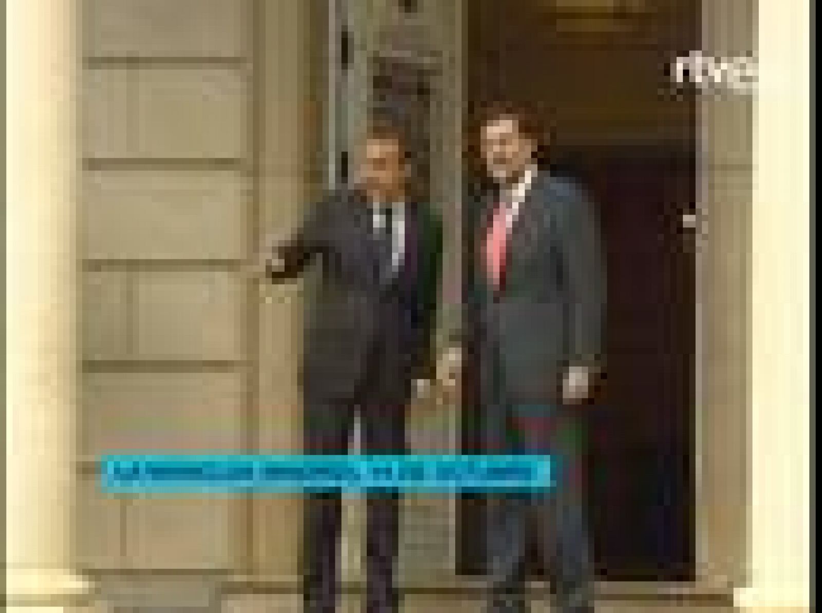 Encuentro Zapatero y Rajoy para preparar la cumbre de Washington | Ver
