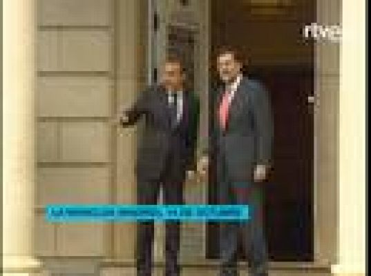  - Zapatero y Rajoy se reúnen