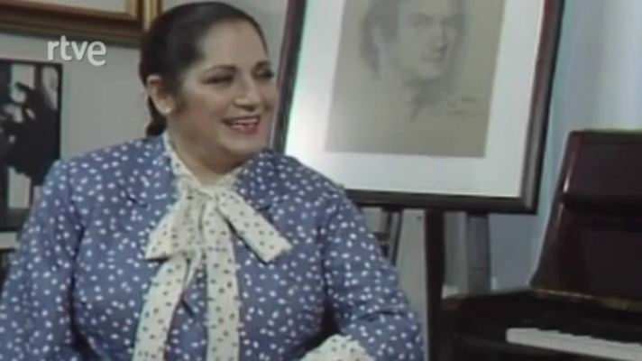 La noche del cine español - Entrevista a Juanita Reina (Materiales sin montar)