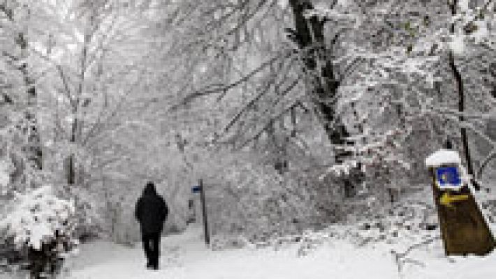 Heladas moderadas en Pirineos y viento fuerte en el norte y las islas