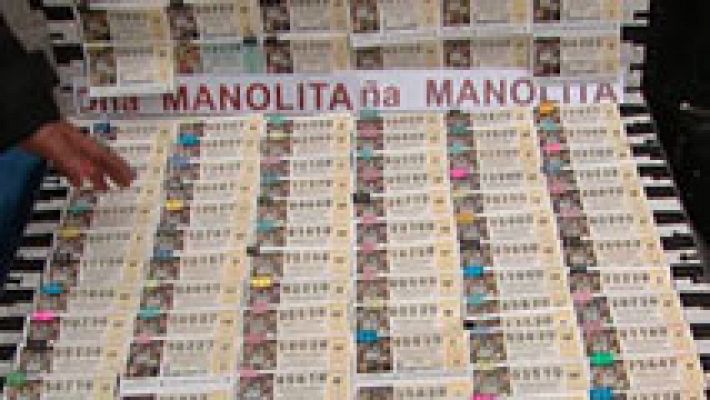 Madrid estudia reducir los vendedores ambulantes de lotería 