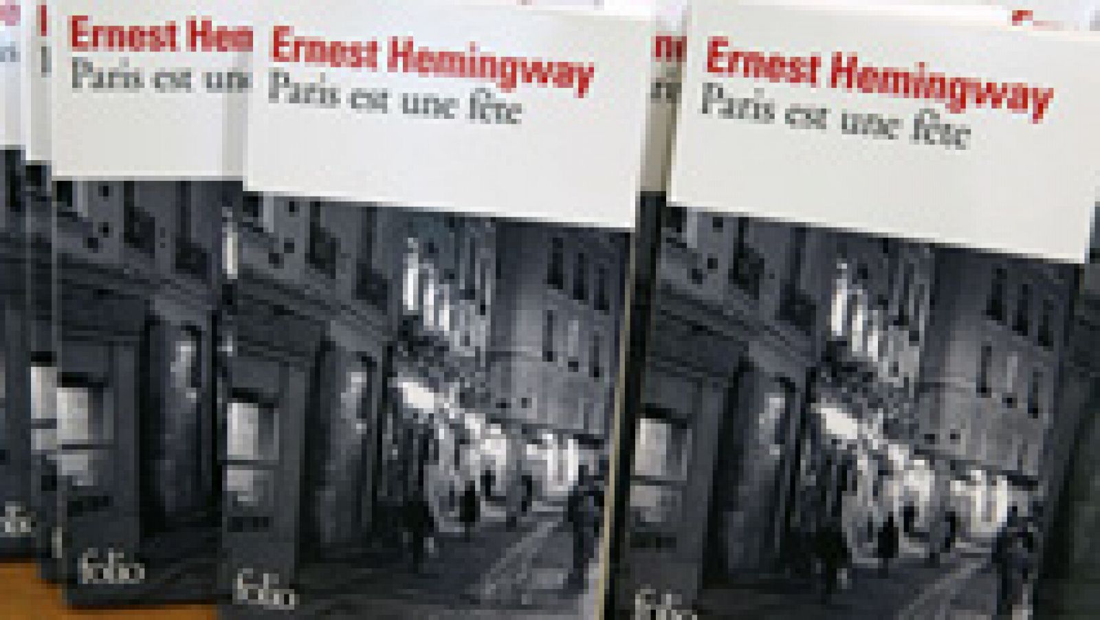 Telediario 1: 'París era un fiesta' de Ernest Hemingway, símbolo de resistencia frente al horror | RTVE Play