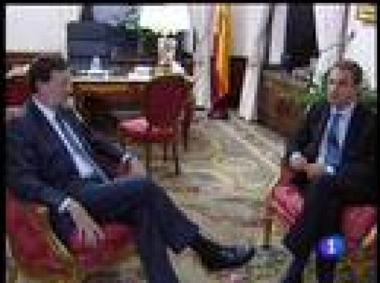 Zapatero y Rajoy en Washington