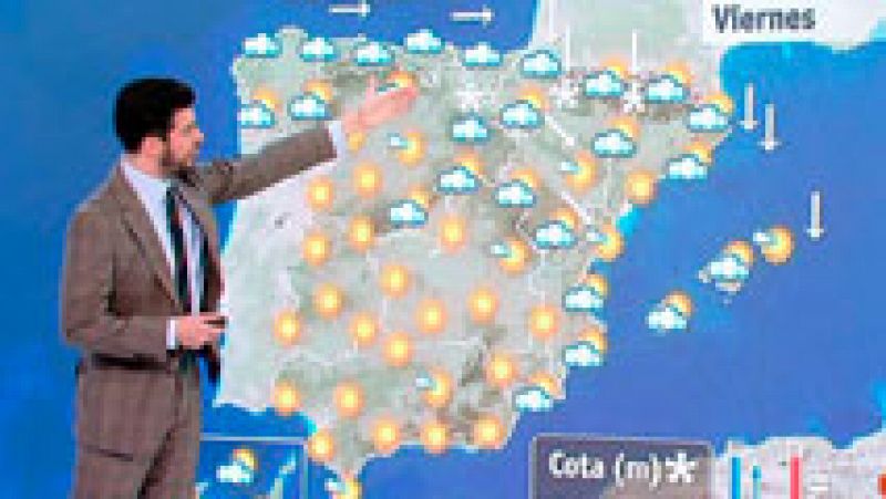 Hoy, viento fuerte en norte y este peninsular además de Baleares