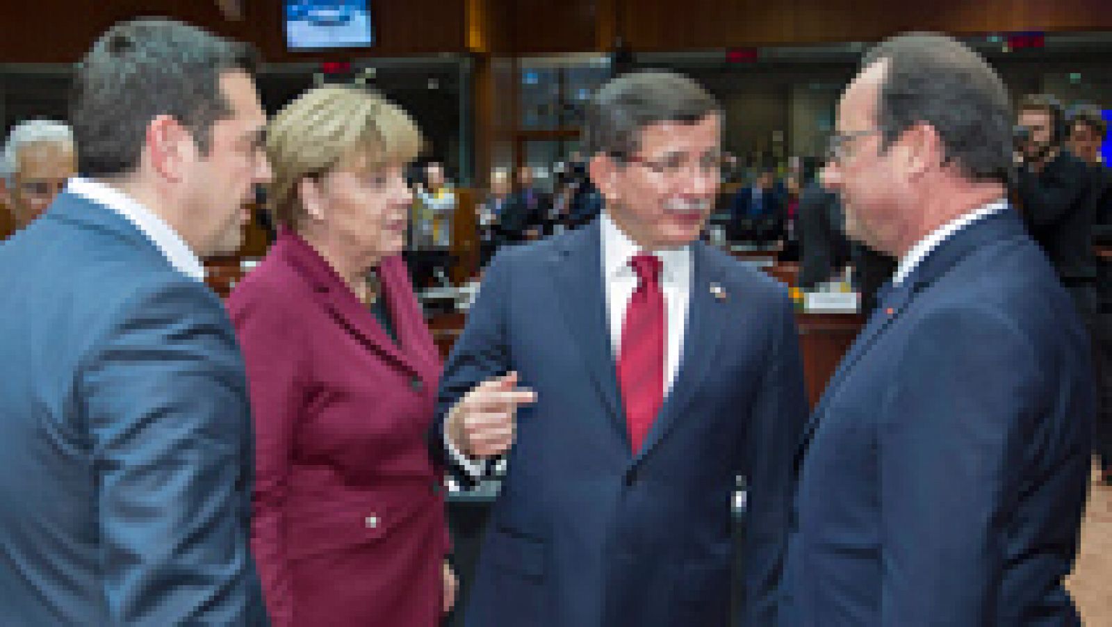 Telediario 1: La UE y Turquía relanzan sus relaciones en la cumbre de Brus | RTVE Play