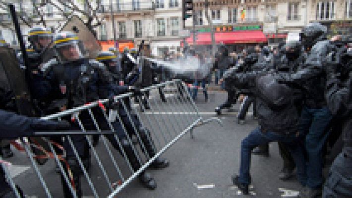 Altercados en París en la víspera de la Cumbre del Clima